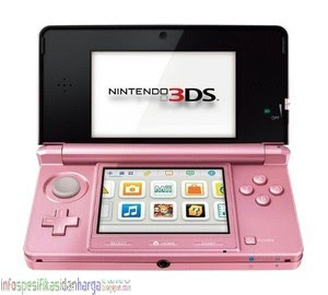 Harga Nintendo 3DS Cosmo Black Handheld System (NTSC) Game Console terbaru 2012
