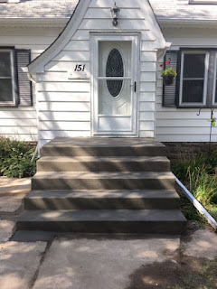 concrete step repair roseville