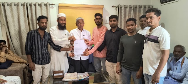 पेटकुले नगर गोकुंदा येथील खराब रस्त्याची दुरुस्ती करण्यात यावी नागरिकांची मागणी