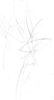 Baby E's drawing of . . . scribbles!