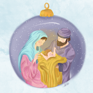 Natividad_Nochebuena_chezagnes-illustrations