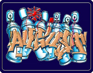 mr wiggles graffiti design