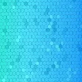 COOL BLUE HONEYCOMB