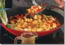 Dadolata di pollo al limone