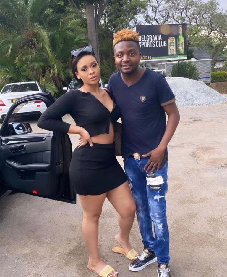 Killer T Spotted with Robert Mugabe Jnr Ex-girlfriend Hilary Makaya: Pictures