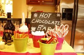 DIY Cocoa Bar. 