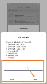 Cara krim pulsa Axis ke nomor xl