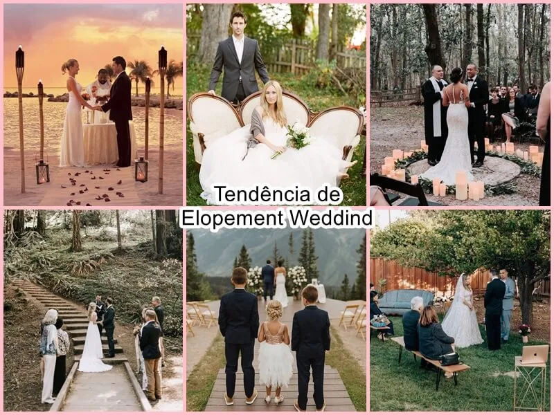 Tendência de Casamento: Elopement Wedding