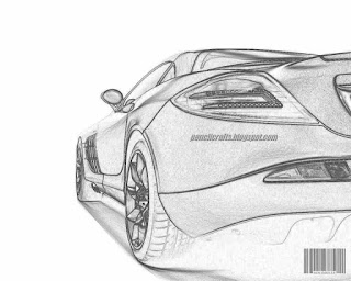 Simple Car Drawing Back View
