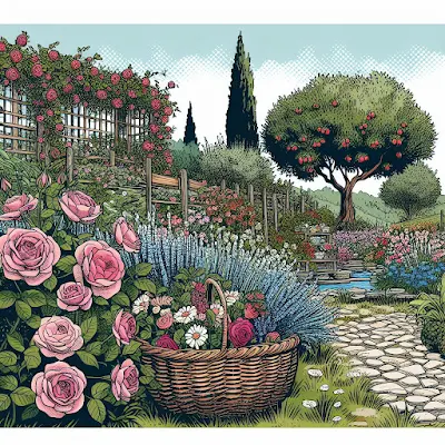 Rose Garden Tranquility: Crafting a Serene Haven of Roses
