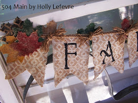 Fall Burlap Banner 504 Main by Holly Lefevre