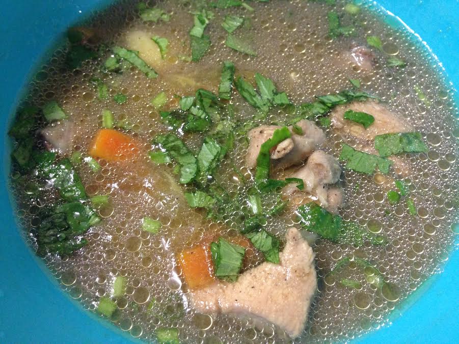 Life is great: Sup ayam dengan rempah home-made