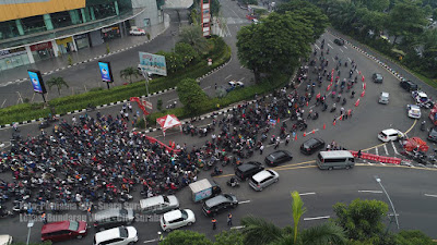 Hari Pertama PSBB, Check Point Waru Macet Parah, Ini Tahapan Sanksi bagi Pelanggarnya