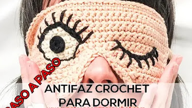 Cómo Tejer un  Antifaz Crochet | Paso a Paso