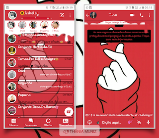 Hand Theme For YOWhatsApp & Fouad WhatsApp By Thania