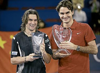 David Ferrer and Roger Federer