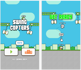 Swing Copters game