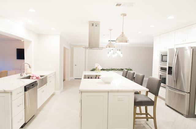 White Kitchen Ideas by popular blogger Celebration Stylist