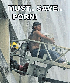 must save porn from fire