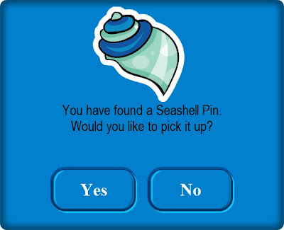 seashell pin