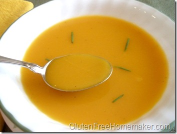 Butternut squash soup