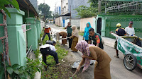 Anggota Koramil 410-06/KDT Laksanakan Kegiatan Selasa Bersih