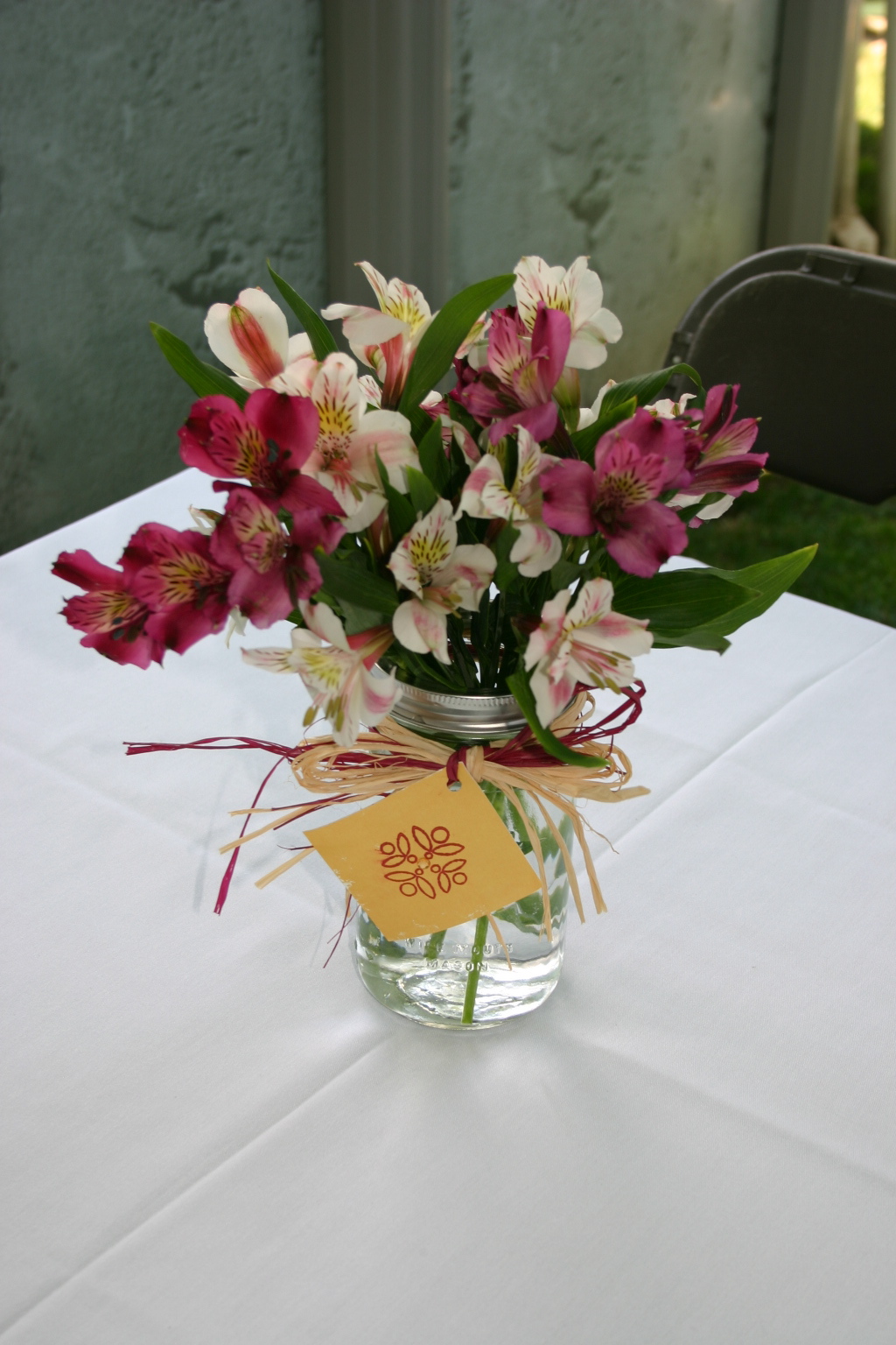 Mason Jar Centerpieces title=