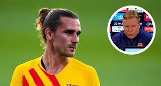 Koeman opens up on his relationship with Griezmann amidst Antoine's ongoing struggles