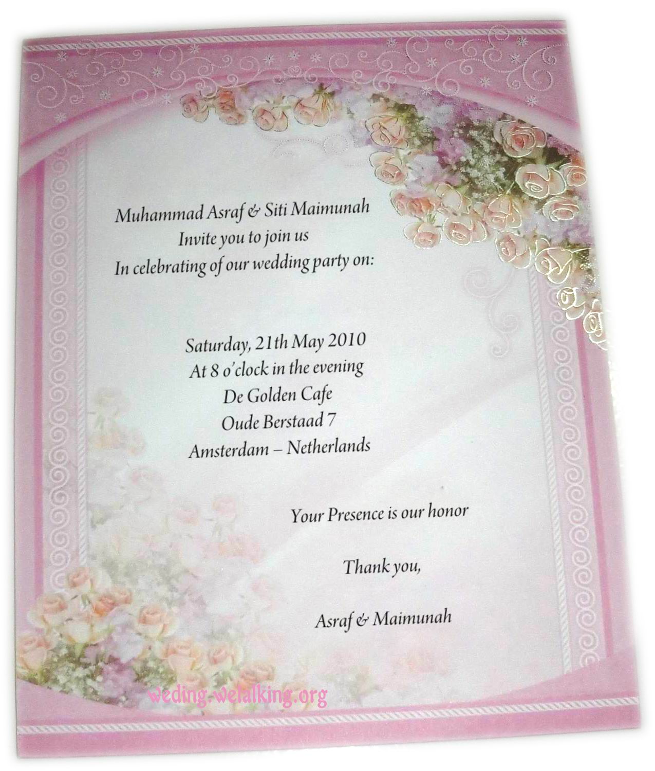 Marriage Invitation Card Quotes 5