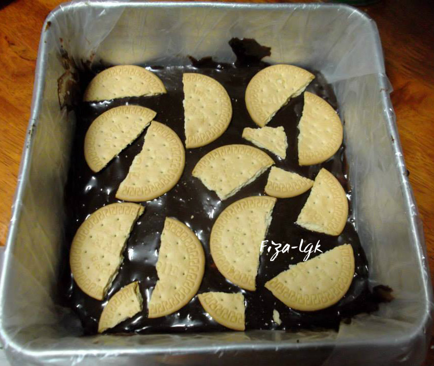 KEK BATIK BISKUT MARIE  Fiza's Cooking