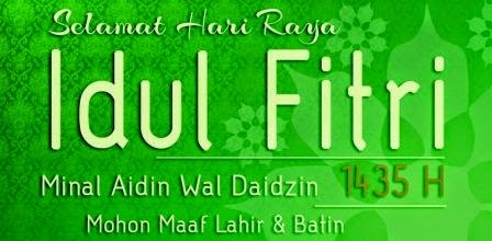 Selamat Hari Raya Idul Fitri 1435 H