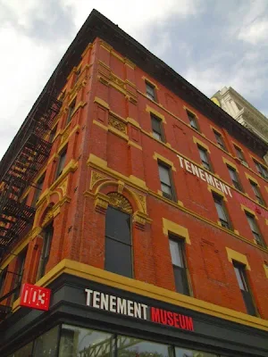 exterior of Lower East Side Tenement Museum in NYC