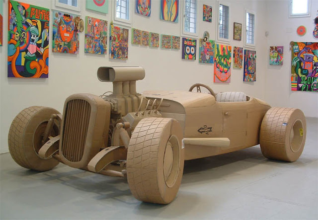 Amazing Sculptures Made out of Cardboard