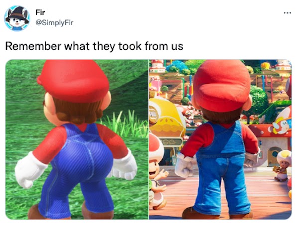 Flat Butt Mario's Memes