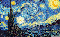 Noite Estrelada de Van Gogh: Uma Obra de Arte Encantadora para Imprimir e Colorir