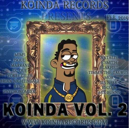 Koinda (aka Koindanomics) releases 2nd collaborative Hiphop/RnB mixtape “Koinda Vol. 2” 