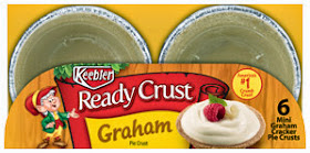 keebler ready crust graham mini pie crusts in package