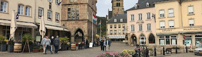 Centro histórico de  Echternach Luxemburgo