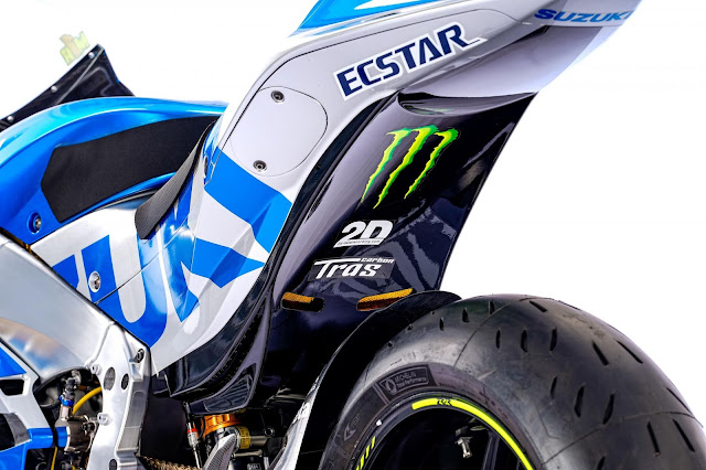 Livery Suzuki Escar MotoGp 2021, Kini Tertempel Monster Energy !!!