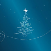 Free Wallpapers for iPad: Blue Xmas Tree (free download wallpapers ipad blue xmas tree)