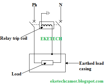 circuit diagram of ELCB