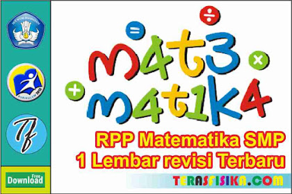 Download RPP Matematika Kelas 5 1 Lembar Semester 2 (Genap) Revisi Terbaru