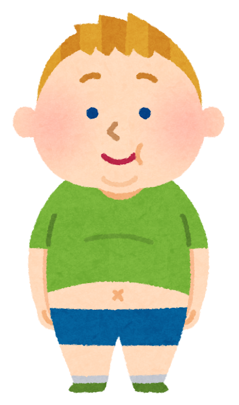 いろいろな太った西洋人のイラスト 男性 かわいいフリー素材集 いらすとや