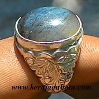 LABRADORITE RING PERAK KODE KB124