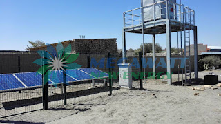 Solar water supply for villages in Chad