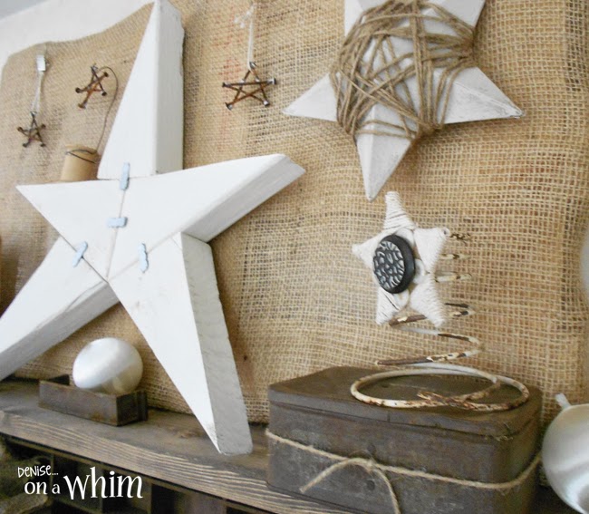 DIY Rustic Star Inspiration | Denise on a Whim