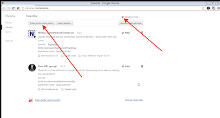 chrome uzantısı ekle