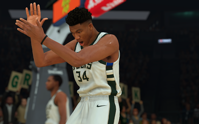 NBA 2K19 Giannis Antetokounmpo Cyberface