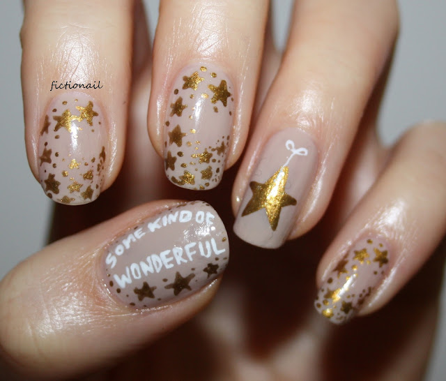 Giovanna Fletcher Some Kind of Wonderful Book Cover Nail Art