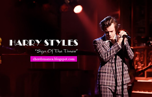Lyric and Guitar Chords HARRY STYLES - Sign Of The Times